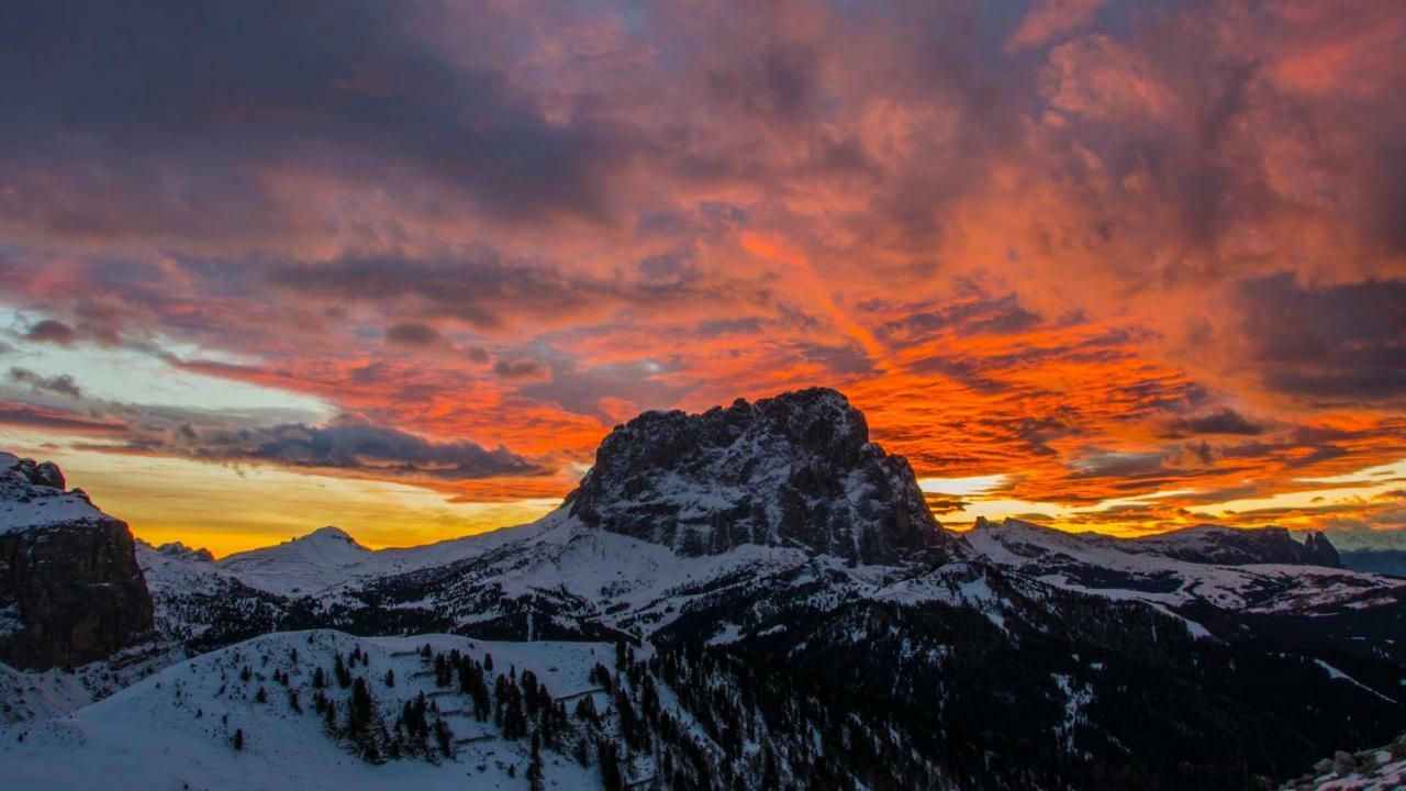 Hotel Garni Ruscel Santa Cristina Val Gardena Экстерьер фото